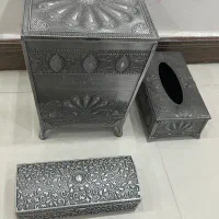 ست سطل زباله،جای دستمال و جای چاقو