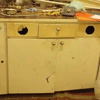 کابینت فلزی 4 درب یک تیکه