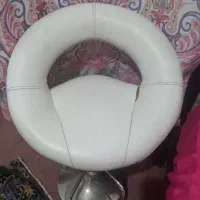 صندلی چرخشی سفید