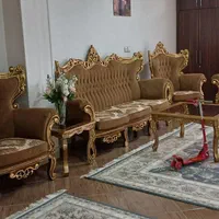 مبلمان ۹نفره|مبلمان خانگی و میز عسلی|اصفهان, قهجاورستان|دیوار