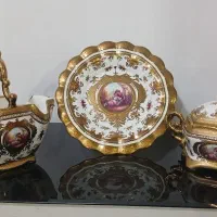 ست ۳ تیکه چینی اصل دکوری مارک آنیل