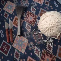 دارقالی|تابلو فرش|شاهرود, |دیوار