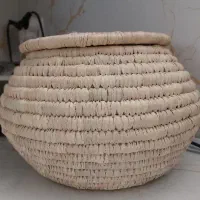 سبد حصیری برنج