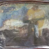سینی مسی روکش نقره