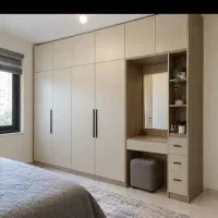 ساخت و نصب تخت تاشو،کمد دیواری،کابینت،ام دی افMDF