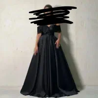 کرایه لباس شب ساتن آمریکایی