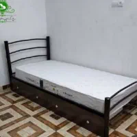 تخت تک نفره فلزی