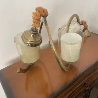 لوستر استیل شاخه ای ۵۰۰|لوستر و چراغ آویز|رباط‌کریم, رباط‌کریم|دیوار