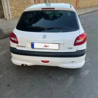 خودرو۲۰۶ سفید تیپ ۲|خودرو سواری و وانت|ملایر, |دیوار