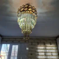 لوستر، جا دستمال کاغذی ،سطل زباله ،دوتا آباژور|لوستر و چراغ آویز|قرچک, شهرک طلائیه|دیوار