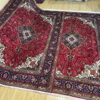 فرش جفت ۶ متری تبریز طرح کرمان قلم لاکی