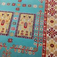 فرش گلیم ساوین۶و۴ودوتا۱/۵