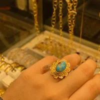 انگشترِ نگین دار