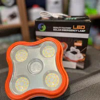 چراغ شارژی +پنل خورشیدی