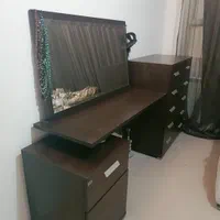 اینه دراور میز آرایش برند تولیکا|تخت و سرویس خواب|مشهد, فردوسی|دیوار
