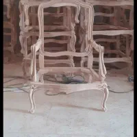 2عدد مبل تکی مدل فرانسوی تمام راش|مبلمان خانگی و میز عسلی|تهران, شهید رجایی|دیوار