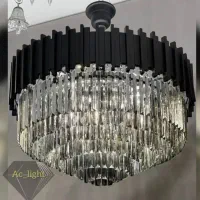لوستر الماس.کالکشن مدل پیانویی ،پروفیلی.AClight