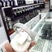 دستبند النگو نقره ۹۲۵ زنانه