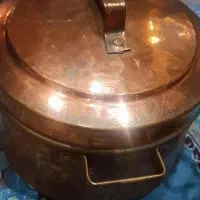 قابلمه و ماهی تابه مسی