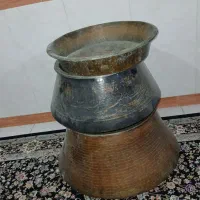 ۲عدد قزان مسی و۱عدد تشت مسی|ظروف پختوپز|کرمانشاه, |دیوار