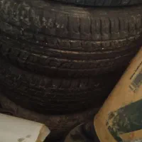 لاستیک پژو همراه رینگ در حد 90درصد