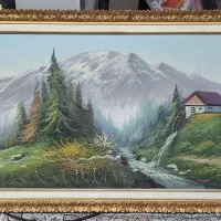 تابلو  و گلدان شیک و دکوراتیو مناسب دکور منزل