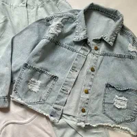 کراپ کت جین