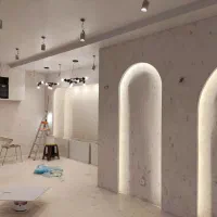 سقف کاذب کناف ساده وطرح دار|خدمات پیشه و مهارت|بندرعباس, |دیوار