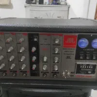 دستگاه امپلی فایر میکسر jbl+باند