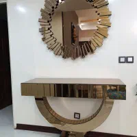 ست آینه کنسول و ساعت