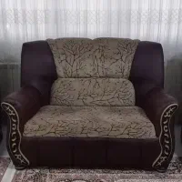 مبل ۷ نفره با میز و ۴ عدد عسلی|مبلمان خانگی و میز عسلی|همدان, |دیوار