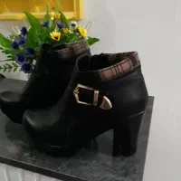 کفش پاییزی پاشنه بلند سایز ۳۷