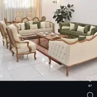 مبل کلاسیک فرانسوی کویین ابزاری کد۰۰۱|مبلمان خانگی و میز عسلی|بهارستان, |دیوار