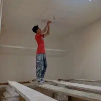 سفید کاری لکه گیری تخریب بازسازی بنای