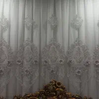 پرده پذیرایی با استر ساتن و با کیفیت|پرده، رانر، رومیزی|اسلامشهر, مطهری|دیوار