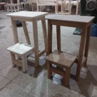 چهارپایه تاشو دوپله