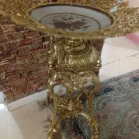 کنار سالنی میوه خوری برنجی برنزی پایه بلند نو|صنایع دستی و سایر لوازم تزئینی|تهران, گلستان (شهرک راه آهن)|دیوار