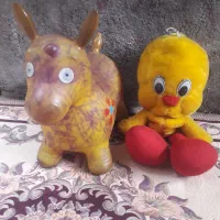 عروسک جوجه و اسب بادی
