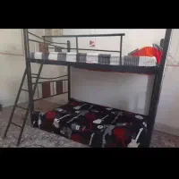 تخت خواب دو طبقه فلزی|تخت و سرویس خواب|بیرجند, |دیوار