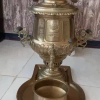 سماور برنز شتر بان|سماور، چای‌ساز، قهوه‌ساز|اهواز, منبع اب|دیوار