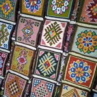 گلیم|گلیم، جاجیم، گبه|بلده, |دیوار