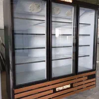 ا یخچال طرح چوب