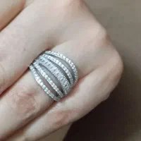 انگشتر زنانه نقره