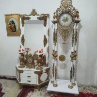 آینه کنسول ساعت|آینه|ماهدشت, |دیوار