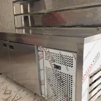 ۲عدد تاپینگ یخچال دار کانتر سرد درحد نو