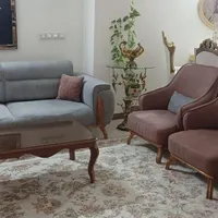نیم ست چستر ۵ نفره   تختخواب شو|مبلمان خانگی و میز عسلی|قرچک, |دیوار