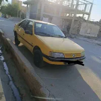 پژو زرد تاکسی برون