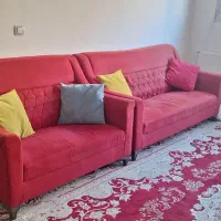 مبل دو تیکه یک سه نفره و یک دونفره