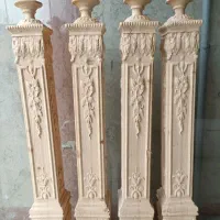 نرده چوبی و ایستگاه چوبی روسی