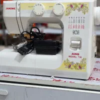 چرخ خیاطی ژانومه 730 نو همراه با پک کامل پایه